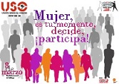 Campaña 8 de marzo. Día internacional de la mujer